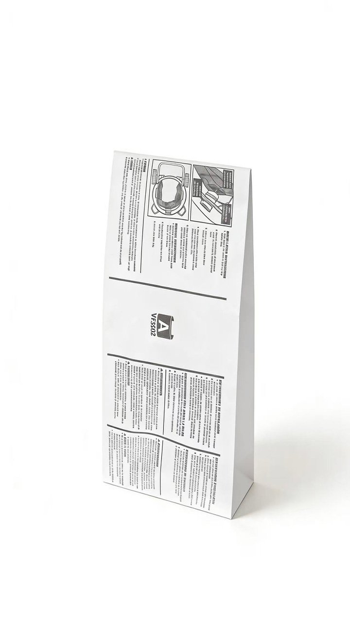 VF3502 Bags Compatible with Ridgid 12-16 Gallon Vacuum WD1950 WD1956 WD1850 WD1851 RV2400HF WD1450 WD1680 WD1270