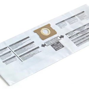 Universal 5-8 Gallon Vac Bags for 2-1/2 Inch Port Canister, ALYYDBG Type E 90661 9066166, Type H 90671 9067133; VF2004, VHBS VDBS