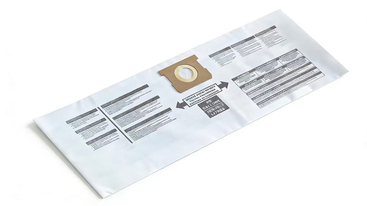 Universal 5-8 Gallon Vac Bags for 2-1/2 Inch Port Canister, ALYYDBG Type E 90661 9066166, Type H 90671 9067133; VF2004, VHBS VDBS